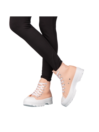 Black Friday - Kedvezmények Roses női rózsasín textil tornacipő Promóció