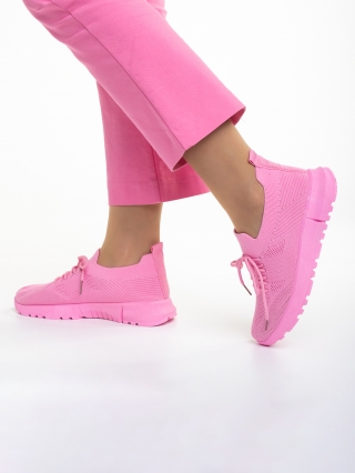 Super Love Sale - Kedvezmények Dasa fukszia női sportcipő, textil anyagból készült Promóció