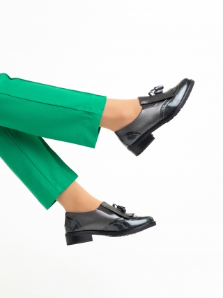 Back to School - Kedvezmények Araminta szürke női cipő, műbőrből készült Promóció