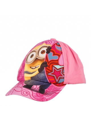 Hot Summer Sale - Kedvezmények Minions love fukszia kislány sapka Promóció