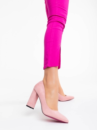 Easter Sale - Kedvezmények Odina rózsaszín női cipő textil anyagból Promóció